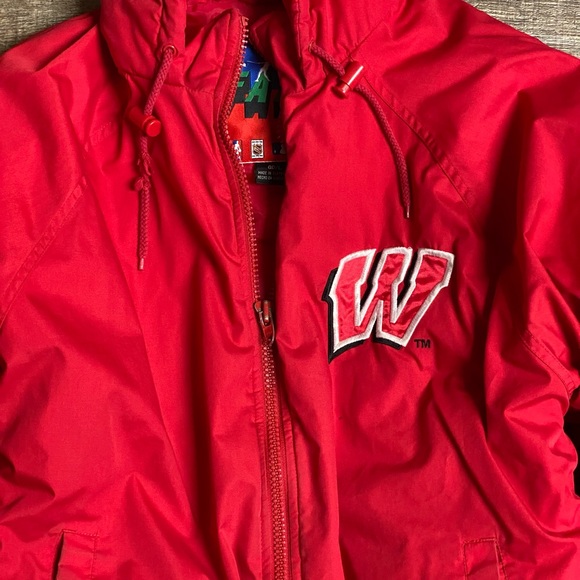 Wisconsin Fans Gear Winter Jacket rare - Picture 2 of 5